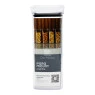 Mini Pote Hermético Quadrado Lumini Black 340ml