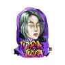 Mochila de corda Lion Rolling Circus roxo
