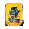 Mochila de corda Lion Rolling Circus laranja