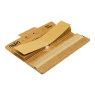 Seda Moon Brown King Size + Tips de lado aberto