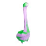 Pipe de Silicone Mumble Jumble rosa e verde