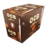 Caixa de Cones OCB Slim Unbleached de frente fechada