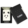 panda zippo na caixa