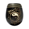Pipe de Madeira Artesanal Yin Yang