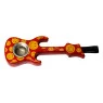 Pipe de Metal Guitarra vermelho