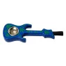 Pipe de Metal Guitarra azul