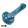 Pipe de vidro Squadafum Inside Color Line azul claro