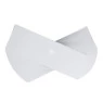 folhas da Piteira de Papel Black Trunk White Tips 20mm 