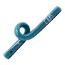 Piteira Hippie Bong Weirdon Looping 7mm azul