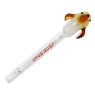 Piteira de Vidro Da Mata Cachorro 5mm laranja