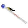 Piteira de Vidro Da Mata Bird 5mm azul