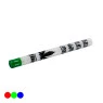 Piteira de Vidro Weedz Bocal Slim Longa White 6mm