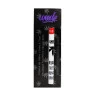 Piteira de Vidro Weedz Bocal Slim Longa White 6mm
