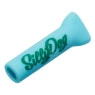 Piteira de Silicone Silly Dog 7mm azul