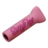 Piteira de Silicone Silly Dog 7mm rosa 