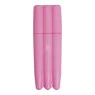 Case de Plástico p/ 3 Bolados Rosa