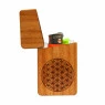 Case p/ Isqueiro Wood Burning Flor da Vida