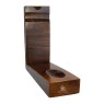 Porta Cachimbo Churchwarden de Madeira P/1un de frente tabaca