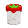 Pote de Vidro e Silicone 30ml Erva