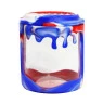 Pote de Vidro e Silicone 7cm