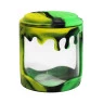 Pote de Vidro e Silicone 7cm