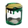 Pote de Vidro e Silicone 7cm