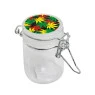 Pote Hermético de Vidro Pequeno de lado
