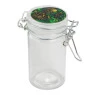 Pote Hermético de Vidro Skull 65ml de frente