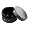 Pote de Vidro Uv Puffiz 100ml aberto