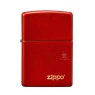 Isqueiro Zippo 49475ZL Vermelho Metalico