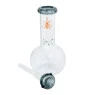 Bong de Vidro Sadhu Redondo de frente tabacaria da mata