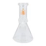 Bong de Vidro Sadhu Triangular 15cm DE FRENTE TABACARIA DA MATA