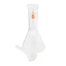 Bong de Vidro Sadhu Triangular 15cm DE FRENTE TABACARIA DA MATA