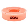 Silicone Sadhu Grande C/ Tampa Neon de frente tabacaria da ,mata