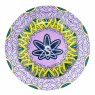 Cinzeiro de Metal Sadhu Mandala DE FRENTE TABACARIA DA MATA