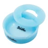 Cinzeiro Silicone Sadhu Grande C/ Tampa Neon de cima aberta