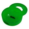 Cinzeiro Silicone Sadhu Grande C/ Tampa Neon de cima aberta