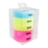 Caixa de Cinzeiro Silicone Sadhu Grande C/ Tampa Neon de lado
