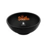 Mini Cuia de Silicone Sadhu Colorido Preto de frente tabacaria da mata
