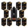 Caixa de Pote Hermético Alumínio Sadhu Black Edition 30ml de frente tabacaria da mata