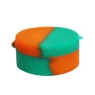 Slick de Silicone c/ Divisória 10ml laranja e verde