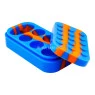 Slick Silicone Tie Dye 34ml de lado aberto tabacaria da mata