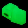 Slick de Silicone Slow Burning 9ml Lego aberto no escuro
