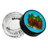 Pote de Vidro Cultura Dab 7ml High Black tampa aberta