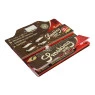 Seda Smoking Brown c/ Piteira King Size de lado aberta