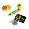 Kit Mini Pipe de Metal Com Acessórios tabacaria da mata 