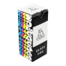 Embalagem Kit com 4 Piteiras de Vidro Squadafum CMYK 8mm e 10mm de lado tabacaria da mata
