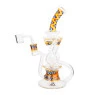 Bong de Vidro Premium Loop Squadafum de lado