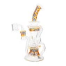 Bong de Vidro Premium Loop Squadafum de lado