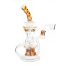 Bong de Vidro Premium Loop Squadafum de lado